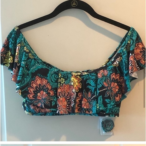 NWT Splendid Farmhouse Floral Swimwear Top - Picture 8 of 16